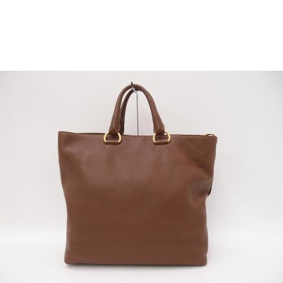 Prada leather tote bag brown - Picture 2 of 5